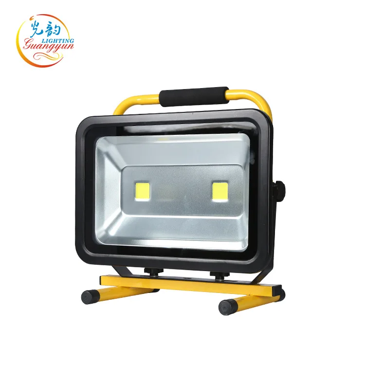 

100w High-Power LED Emergency Light Work Site Emergency Lighting Movable Work Light Lithium Battery Work Light