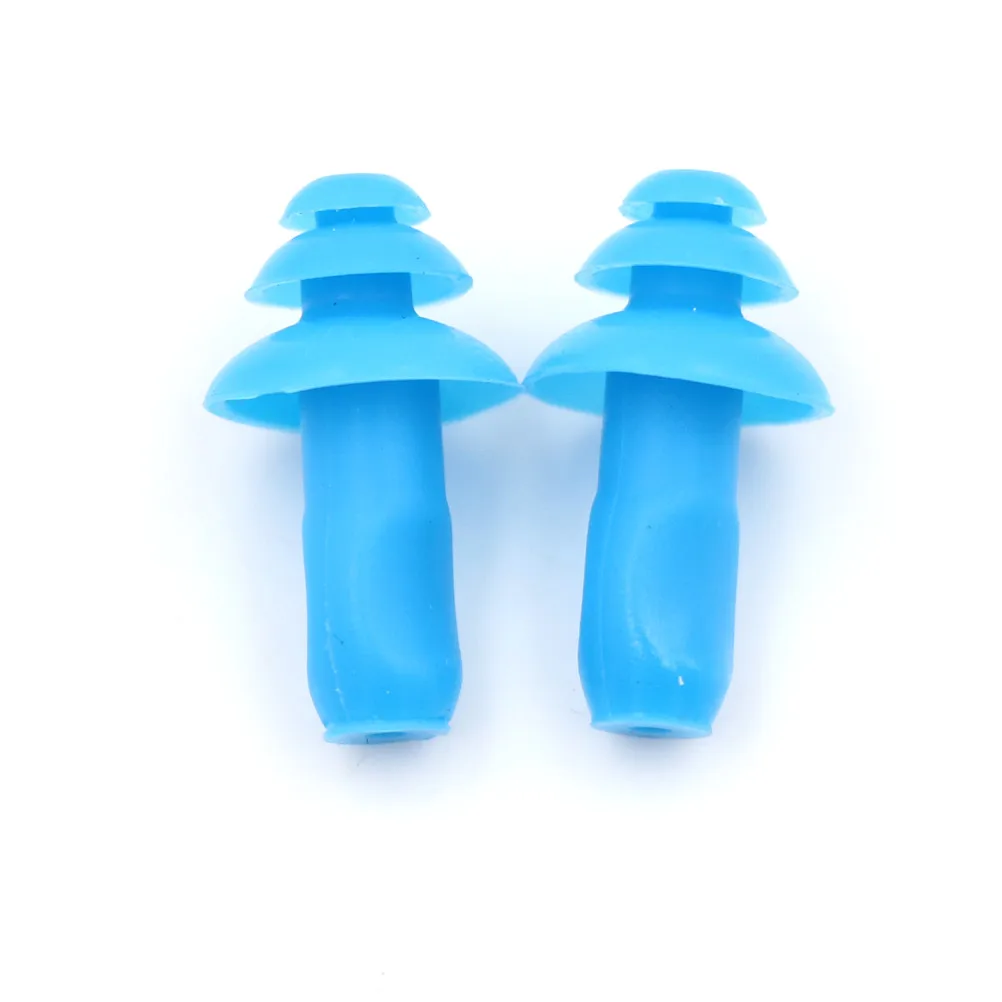 20PCS Soft Anti-Noise Ear Plug Sound Insulation Waterproof Silicone Swim Earplugs Ear Protection Earplugs Sleeping Plugs