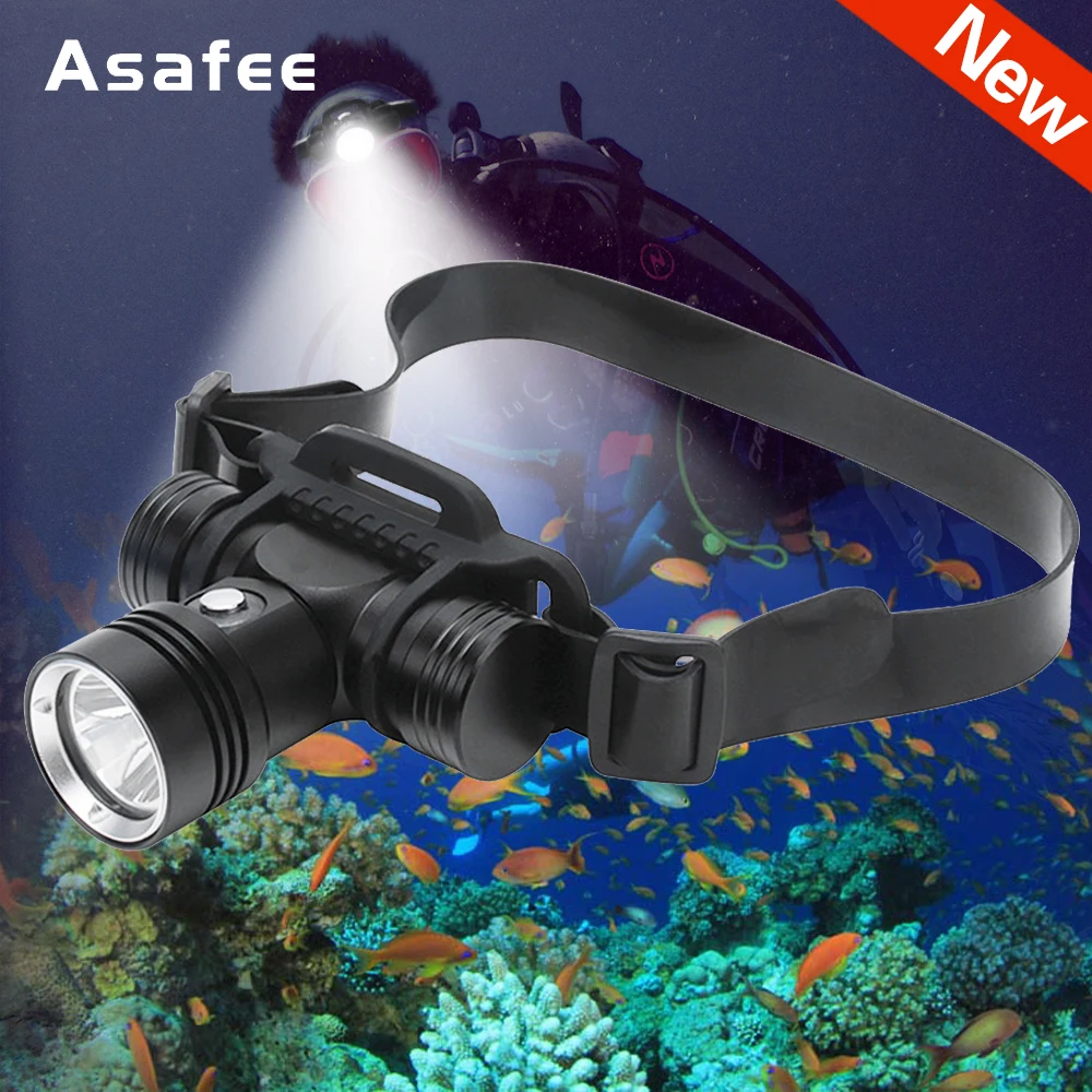 Cree Light Flashlight 18650 Diving Diving Flashlight 18650 Xml
