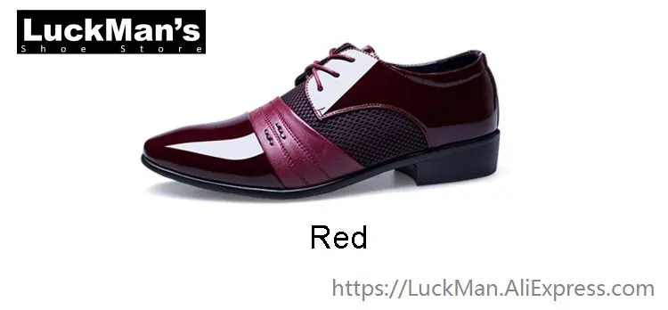 Демисезонный Бизнес обувь размера плюс EUR 47 туфли оксфорды Лакированная кожа Для мужчин обувь Обувь на плоской подошве на шнурках; цвет черный, LMS002