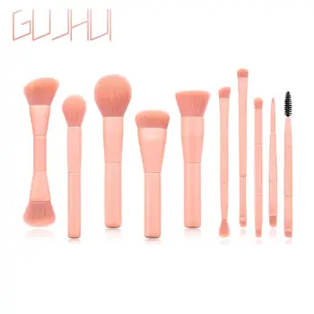 

10PCS Foundation Cosmetic Eyebrow Eyeshadow Brush Makeup Brush Sets Tools Multifunctional Cosmetic Brush Make Up Tools TSLM1