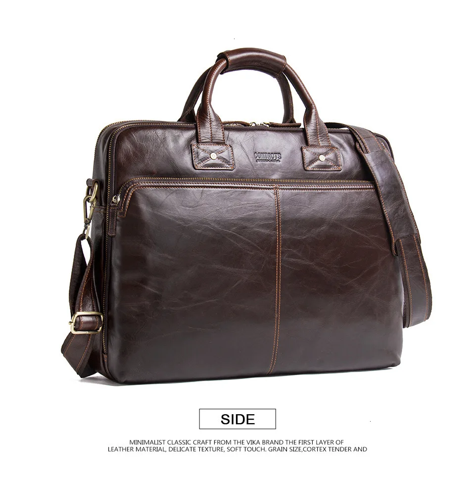 Натуральная сумка-мессенджер, мужская кожаная сумка, сумка-мессенджер, 15,6 дюймов, портативный портфель для бизнеса, дизайнерская роскошная