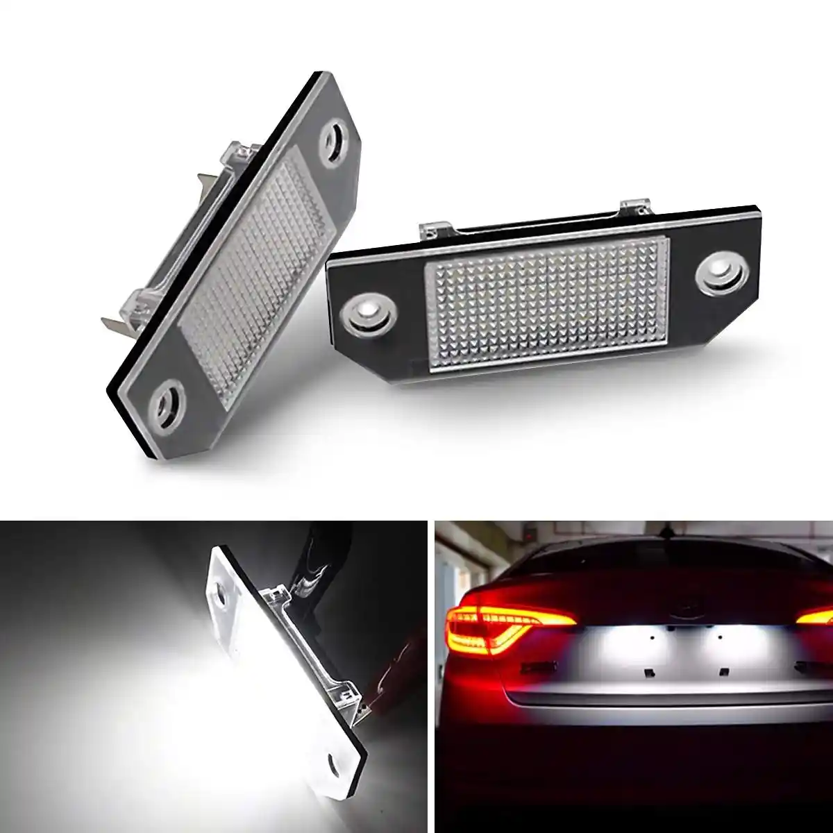 ford focus license plate light