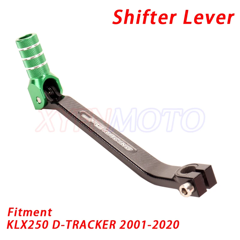 Motorcycle CNC Gear Shifter Shift Pedal Lever For Kawasaki KLX250 D-TRACKER 2001- 2001 2002 2003 2004 2005 2006 2007 2008