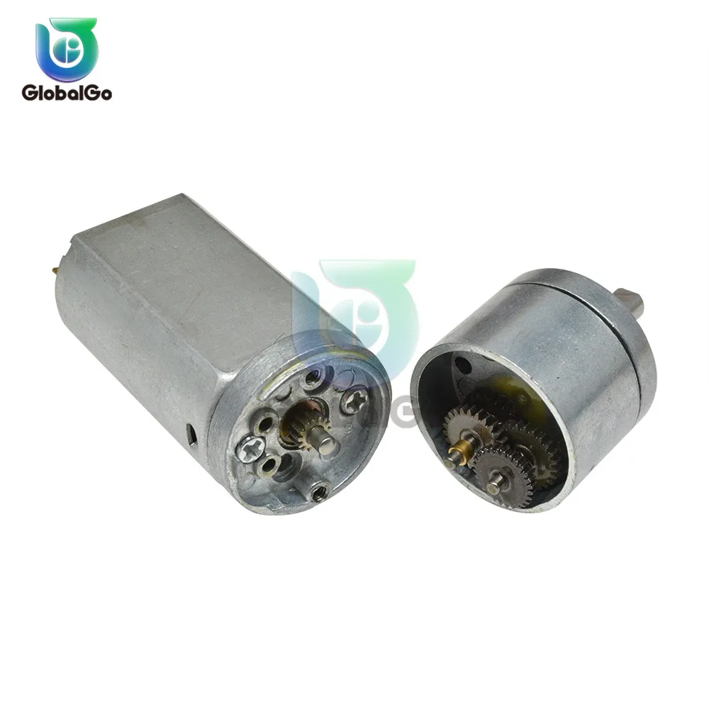 100RPM 20GA 180D012 DC Motor Gear Speed Controller Mini Car Toy Geared Motor DC 12V