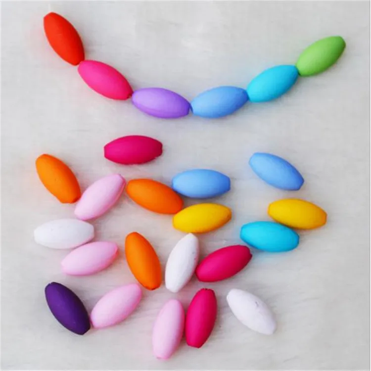 

DIY Children Beaded Bracelet Material Acrylic Loose Beads mo sha zhu Solid Color Matte Loose Beads Bracelets Necklace Beads