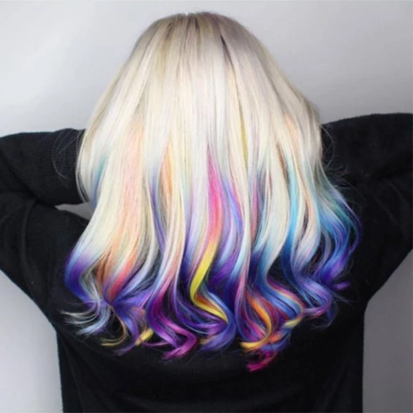 Hot Reusable Portable Fast Hair Dye Set 6 Colors Temporary Modeling Fashion DIY Hair Color Wax Mud Hair Multicolor Color Dye