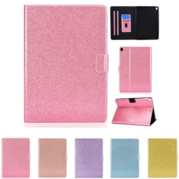 

Protective Tablet Cover for Ipad Air 3 2019 Case Pro 10.5 Inch Glitter PU Leather Slim Funda Capa for Ipad 10.2 7th Generation