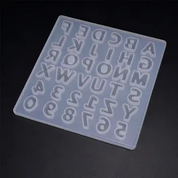 

Epoxy Resin Digital Letter Mold Decoration Silicone Molds DIY Crafts Making Accessories R9JE
