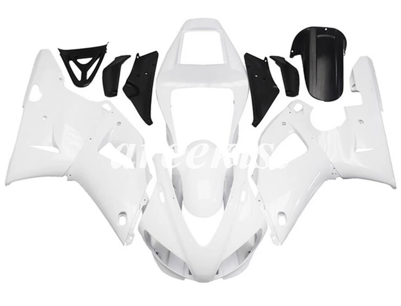 4 подарки ABS полный обтекатель комплект подходит для YAMAHA YZF-R1 R1 1998 1999 98 99 Кузов Набор Белый