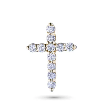 

Pendant in yellow gold with diamonds