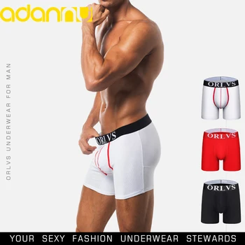 

Sexy Men Underwear Male Boxers Comfortable Underpants Breathable Cueca Tanga Panties Quick Dry Men Sleepwear OR119