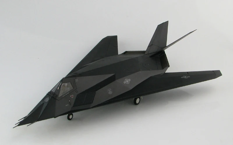Fine 1: 72 F-117A stealth модель истребителя Косовской войны Коллекционная модель сплава