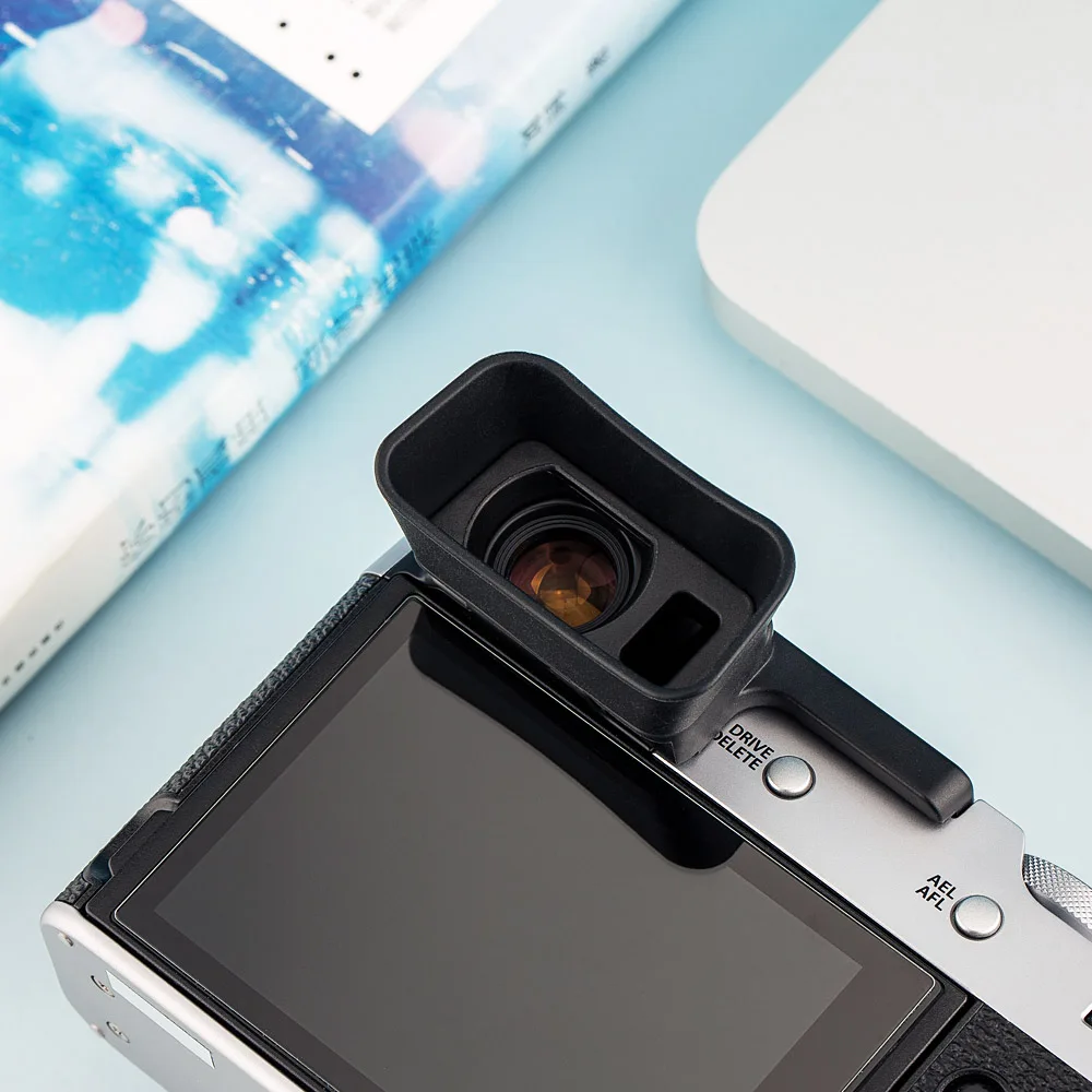 Weiche Silikon Kamera Augenmuschel Okular Sucher Über Blitzschuh Augenmuschel Für Fujifilm Fuji X100VI & X100V Augenmuschel Schutz Kissen – Detail 2