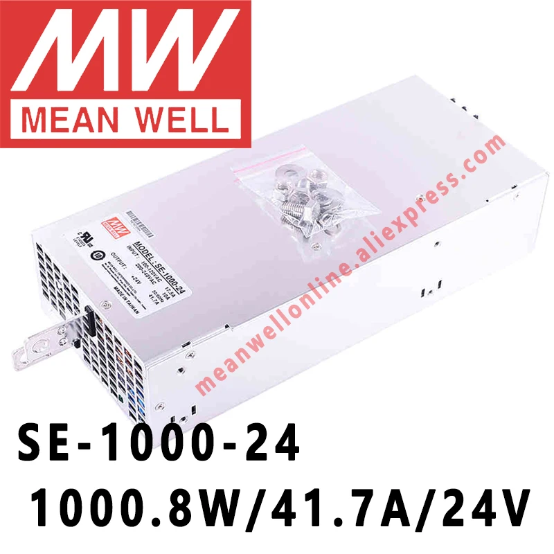 Бренд Mean Well представляет SE-1000 серии 1000 Вт напряжение 5 В/9 В/12 V/15 V/24/48 V DC одиночные Выход Питание meanwell Интернет-магазин