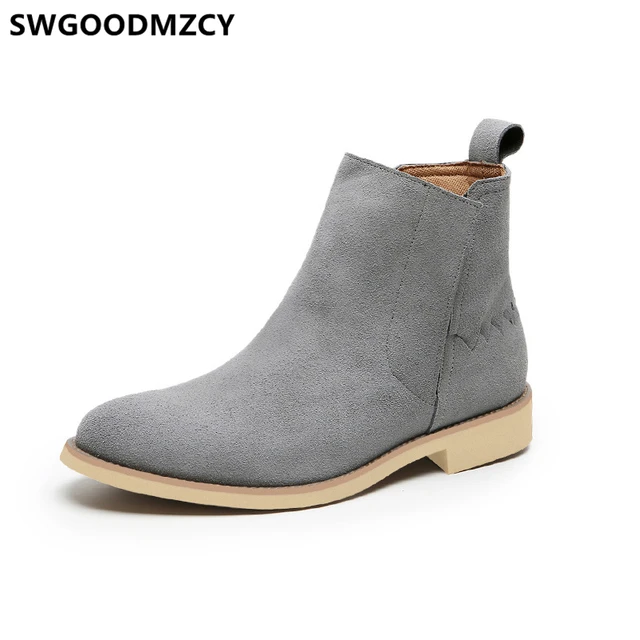 Chelsea Boots Men Winter Shoes Men Ankle Boots Men Snow Boots Shoes Male Winterschuhe Herren Botas Hombre Cuero Botas Nieve Chelsea Boots Shoes Aliexpress