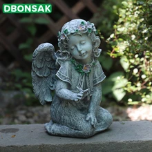 Новые крылья Ангела украшения имитация цемента бабочка гирлянда Девушка ангел украшения дома Садоводство открытый воздух балкон украшения