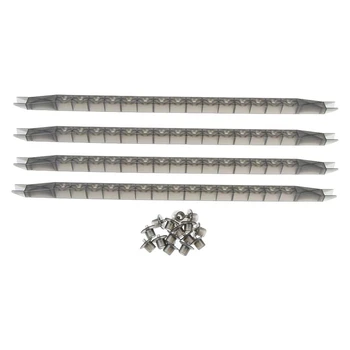 

Beekeeping Queen Rearing Base Mount Cell Cups with Bee Frame Cell Bar/Cell Bar(4PCS 15-Hole Hive Cell Bar Frames Combs with 50Pc