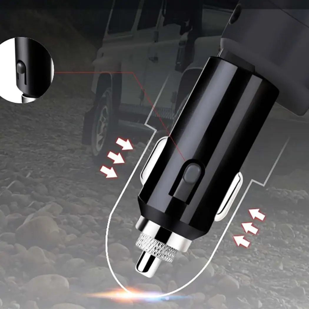 Двойной USB зарядное устройство 12-24 В Автомобильная сигарета 3.1mA Зажигалка 0-40 5957 120 Вт DC12V-24V разветвитель