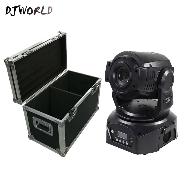 

Flight Case 90W LED Spot Light Multiple Modes DJ Club Stage Lighting Home Party Disco Effect Moving Head Lamp Fast Shipping