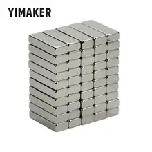 YIMAKER 50 шт. N35 15*5*3 мм мощный магнит для картин 15x5x3 мм Ремесленная модель Редкоземельные неодимовые магниты блок кубовидный 15 мм* 5 мм* 3 мм