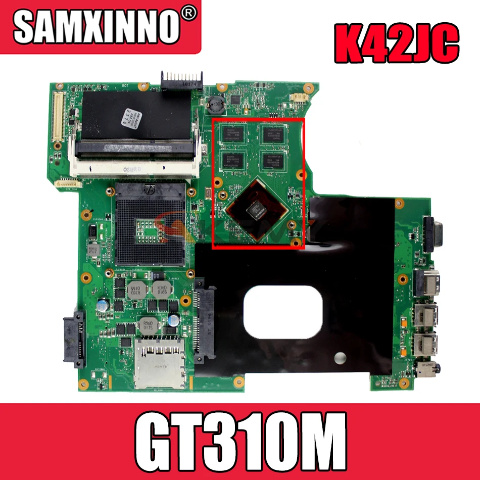 Материнская плата Akemy K42JC для ноутбука ASUS K42J A42J X42j A40J K42 протестированная