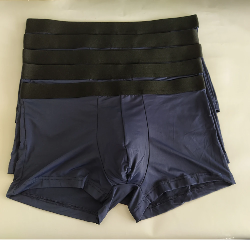 Men's Underwear Ice Knife Deer Feet Solid Color Fresh Soft Comfortable Underwear Factory Wholesale And Customized