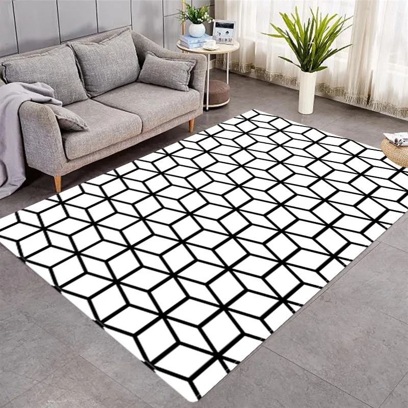 Nordic Teppich Soft Flanell Galaxy Raum 3D Gedruckt Teppiche Parlor Anti-slip  Boden Matte Wohnkultur Große Teppiche für Wohnzimmer - AliExpress