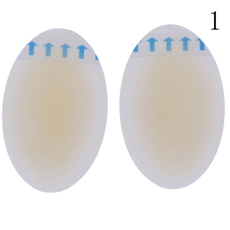 2 шт гелевые наклейки для ног мягкие Гидроколлоидные подушечки уход за пяткой облегчение боли мозолей бинты клейкие подушечки для мозолей - Цвет: type 1