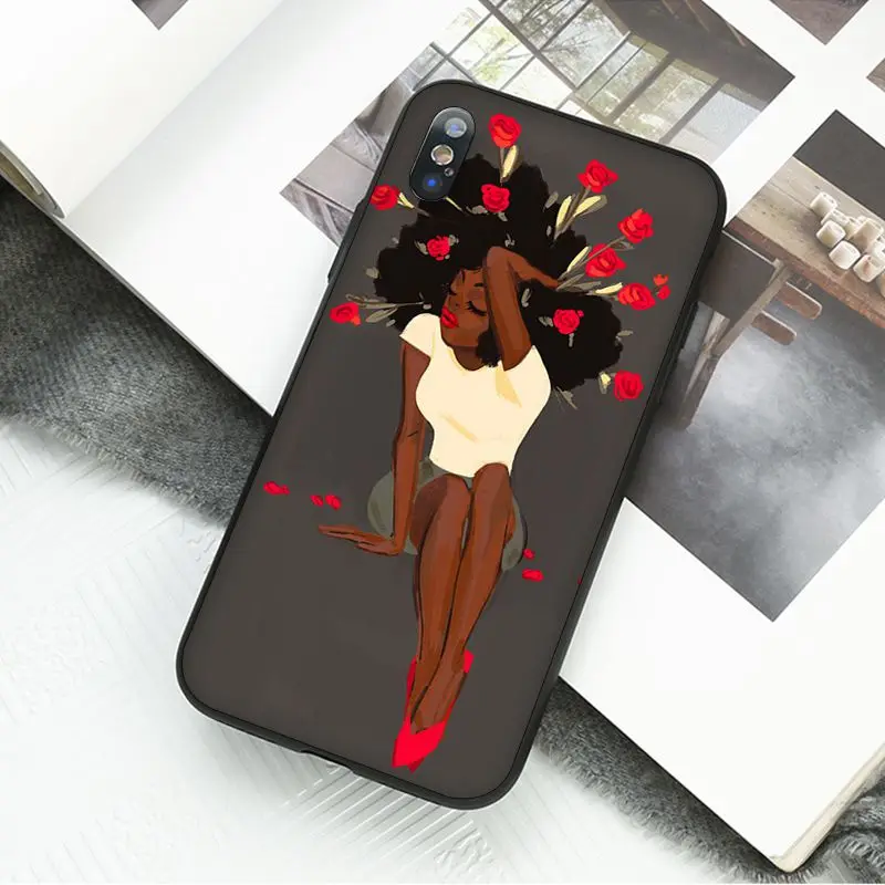 Afro Black Girl Magic Queen Melanin Poppin