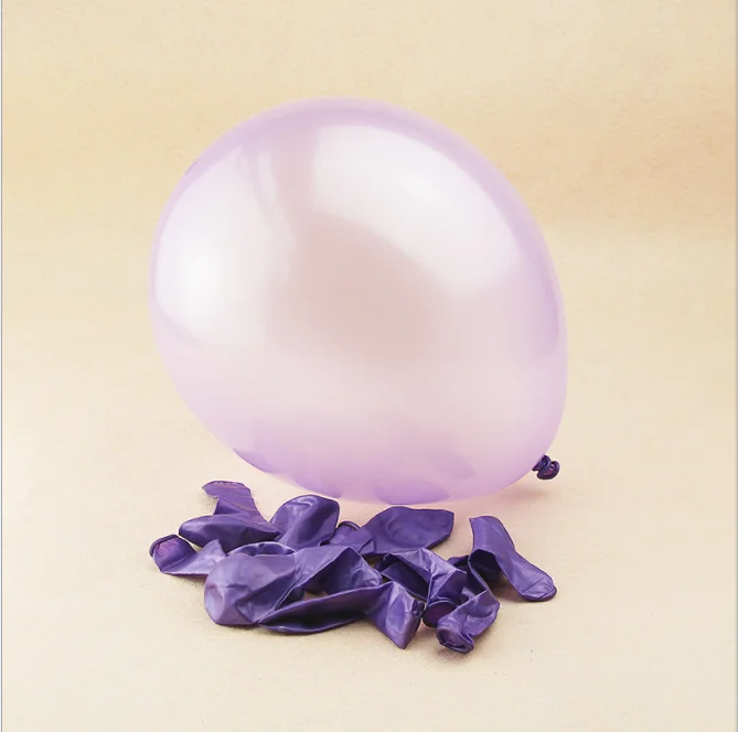 Light purple 50 шт./лот 10 дюймов 1,5 г перламутровые латексные шары с днем рождения вечеринки свадьбы рождества украшения Детские игрушки Воздушные шары воздушные шары - Цвет: Light purple