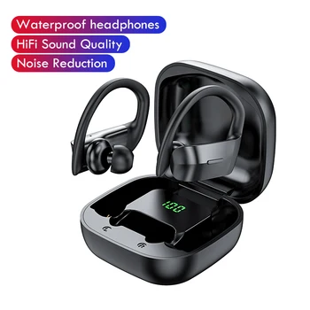 

Wireless Bluetooth Earphone 5.0 Sports Waterproof Headphone Touch Control HiFi Tws Earbuds Headsets наушники with charg case