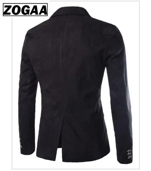 ZOOGAA Hot Sale New Arrival Fashion Blazer Mens Casual Jacket The New Spring and Summer of Men Suits Casual Coat