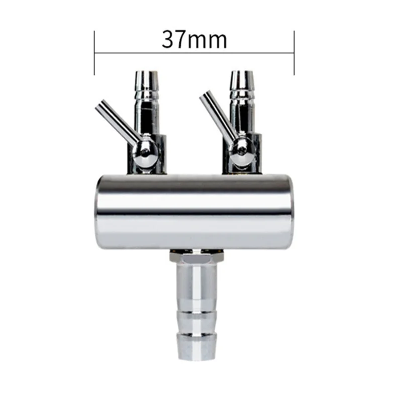 HONGYI Aquarium Fish Tank Air Pump Splitter Distributor Pump Valves 2/4/6/8/10 Ways Stainless Steel Control Valve Aquaria