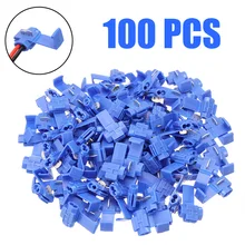 Best Price Mayitr 100pcs Blue High Quality Scotch Lock Wire Connectors Quick Splice Crimp Terminals Best Price Mayitr 100pcs Blue High Quality Scotch Lock Wire Connectors Quick Splice Crimp Terminals
