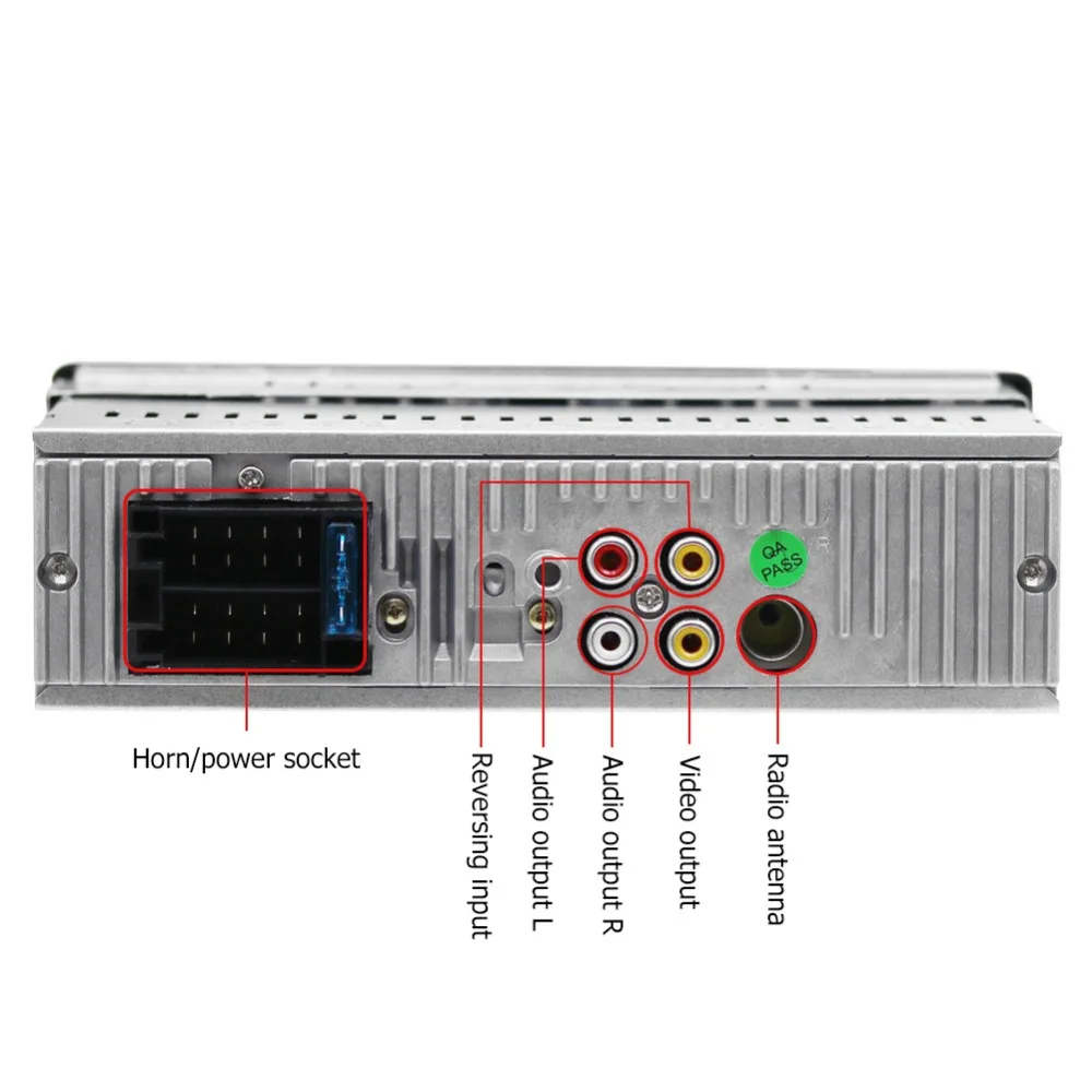 4022D-B 1 Din 4,1 ''автомобильный Радио Аудио стерео MP3 Авто Аудио плеер Bluetooth Авто Радио USB FM стерео Поддержка камеры заднего вида