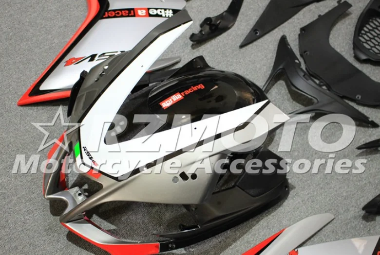 Литьевая Форма ABS Обтекатели комплект подходит для Aprilia RSV4 1000 2009- 09 10 11 12 13 14 на заказ серый белый