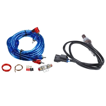 

1 Set 1500W Car o Speaker Wiring Amplifier Cable Kit & 1 Pcs Front O2 Oxygen Sensor Upstream Sport Utility