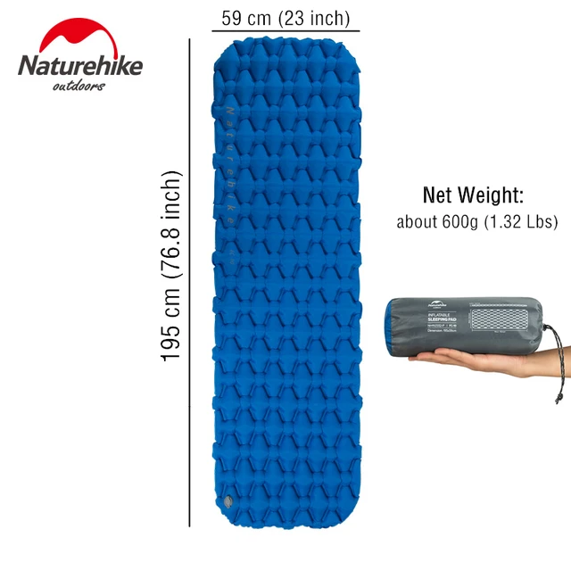 แผ่นรองนอน Naturehike Inflatable Camping Mat ที่นอนเป่าลม 5