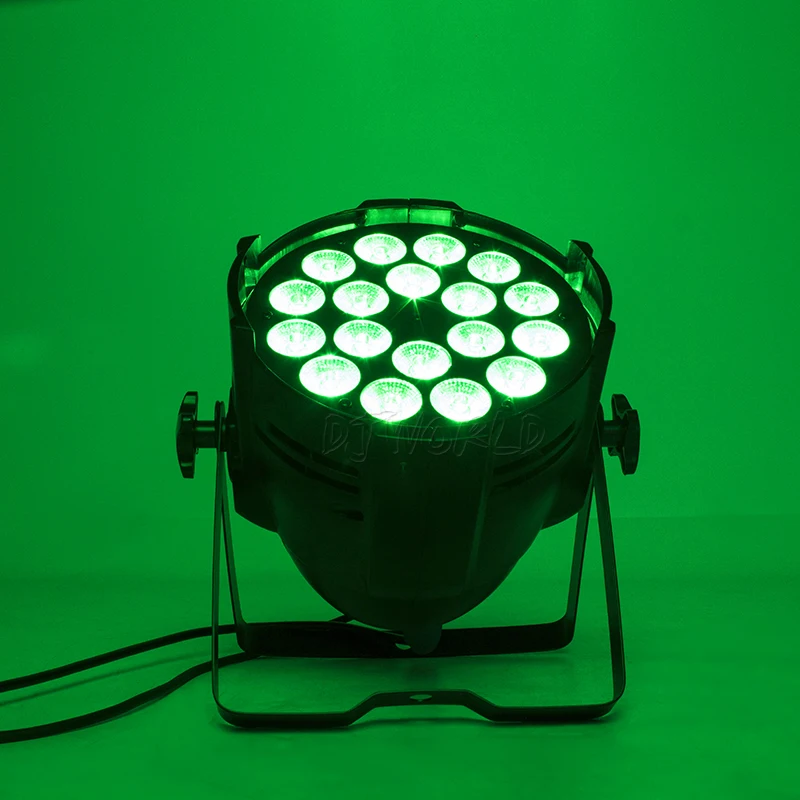 DJWORLD (Big) Aluminum Alloy LED Par 18x12W RGBW Lighting Fast Deliver For Disco DJ Music Party Club Dance Floor Bar | Освещение