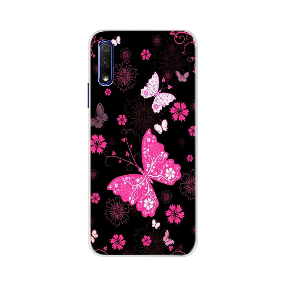 Чехол для huawei Honor 9X9 X, мягкий силиконовый тонкий чехол для телефона с рисунком, чехол для huawei Honor 9X Premium Honor9X STK-LX1, полный Чехол - Цвет: Белый