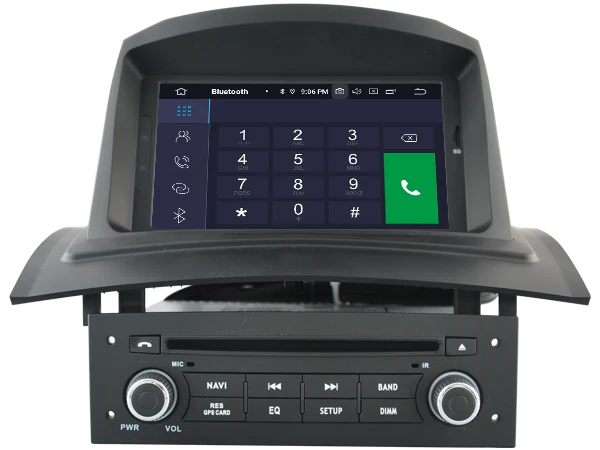 NaweiGe 8 дюймов Android Восьмиядерный 9,0 PX5 4+ 32GB Автомобильный dvd для Renault Megane II/Fluence 2002-2008 Авторадио gps навигация автомобильный DVD