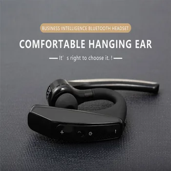

Wireless Bluetooth Headset Ultra-long Standby Voice Broadcast Mini Hanging Ear Type Earphone беспроводные наушники fone sem fio
