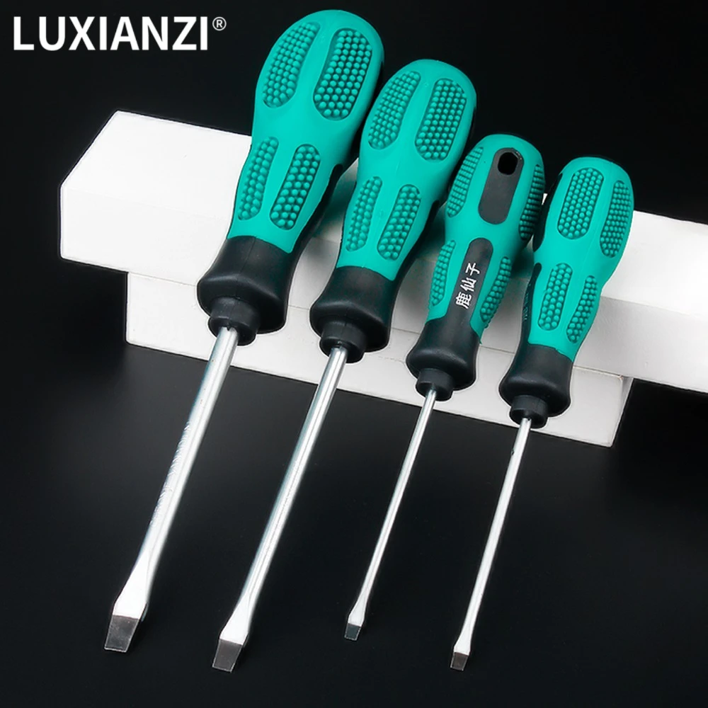 Luxianzi 1pc Slotted Screwdriver Crossshaped Bit Multi