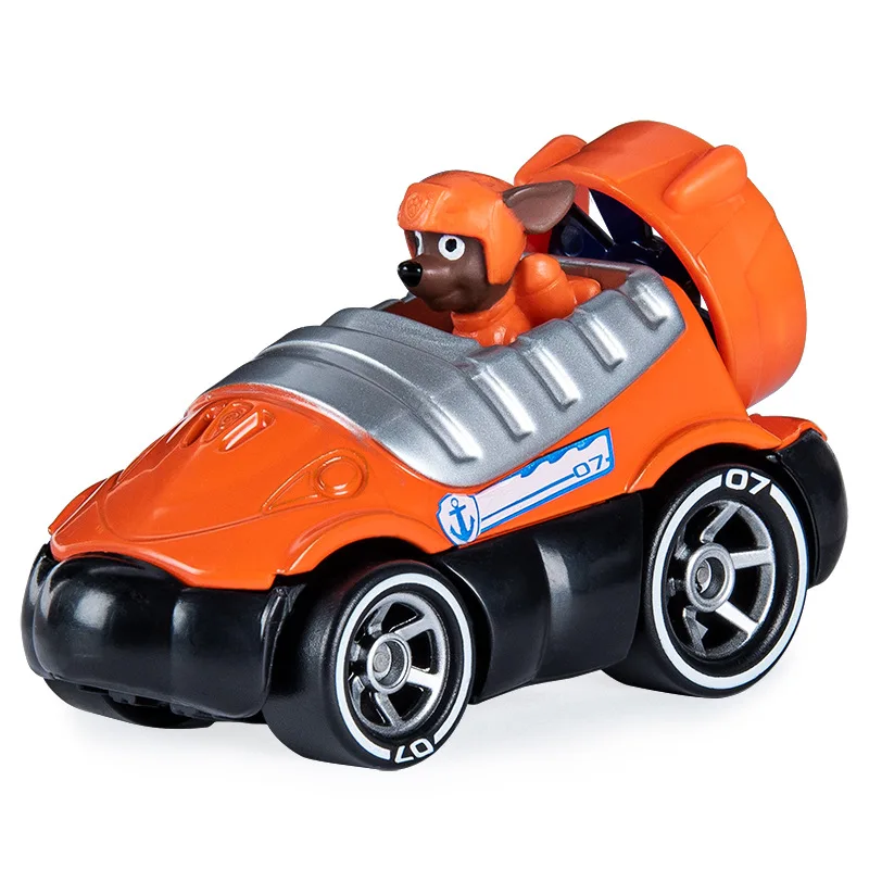 Original Paw Patrol Alloy Rescue Vehicle Inertia Cars Cartoon Anime Action Figure Diecast Model Car Toy Child Birthday Xmas Gift