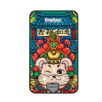 

KingSpec External SSD 256GB MOUSE Portable Hard Drive Z1 512GB 1TB SSD Type-C USB3.1 Solid State Disk hd USB3.0 for laptop OS