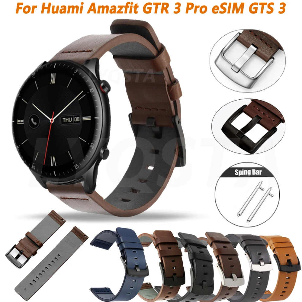 Cinturino Di Alta Qualità Per Huawei Watch 3/3 Pro Cinturino In Pelle Per Huawei Gt2 Pro Gt2Pro/Gt2 46Mm/Gtr 47Mm Cinturino Correa
