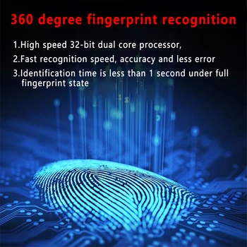 

Time Recorder Attendance School Management Biometric Fingerprint Voice Function Checking Smart Large Capacity Employee Quick