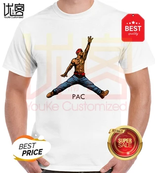 

air makaveli tupac t shirt men rapper snoop dogg biggie smalls the game eminem j cole jay-z savage 2pac hiphop rap music top tee