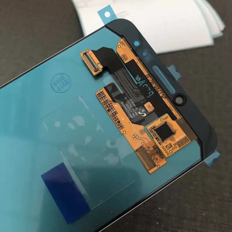 5,2 ''супер AMOLED lcd s дисплей для SAMSUNG Galaxy C5 pro lcd C5000 сенсорный экран дигитайзер запасные части - Цвет: c5 GOLD ORIGINAL